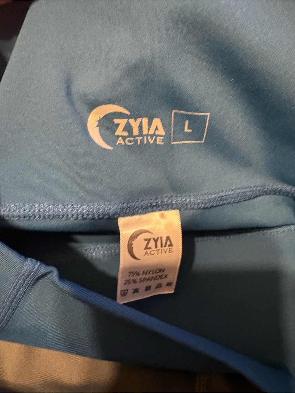 Active USA (Zyia Active) Womens Teal Performance Pants Size L